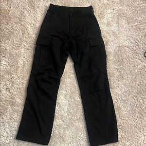 Brandy Melville Black Grunge Skinny Cargo Pants 🖤